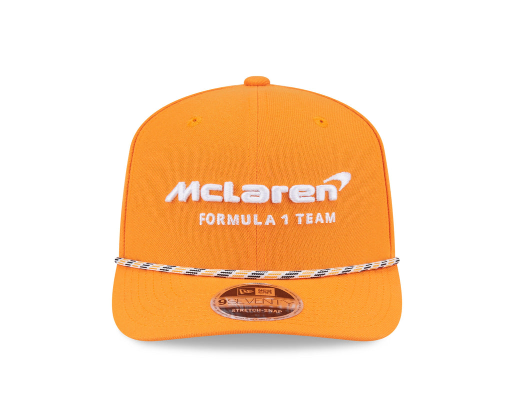 McLaren Racing New Era 9Seventy Rope Papaya Hat - Adult/Kids Hats McLaren 