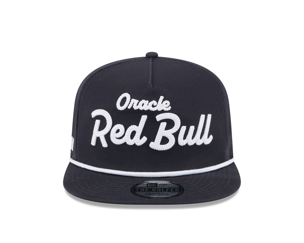 Red Bull Racing F1 New Era Golfer Team Text Hat - Navy Hats Red Bull Racing 