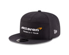 McLaren Racing F1 New Era 9Fifty Split Panel Flat Brim Hat - Stealth Black/Phantom Hats McLaren Gray 