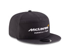 McLaren Racing F1 New Era 9Fifty Split Panel Flat Brim Hat - Stealth Black/Phantom Hats McLaren 