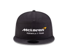 McLaren Racing F1 New Era 9Fifty Split Panel Flat Brim Hat - Stealth Black/Phantom Hats McLaren 