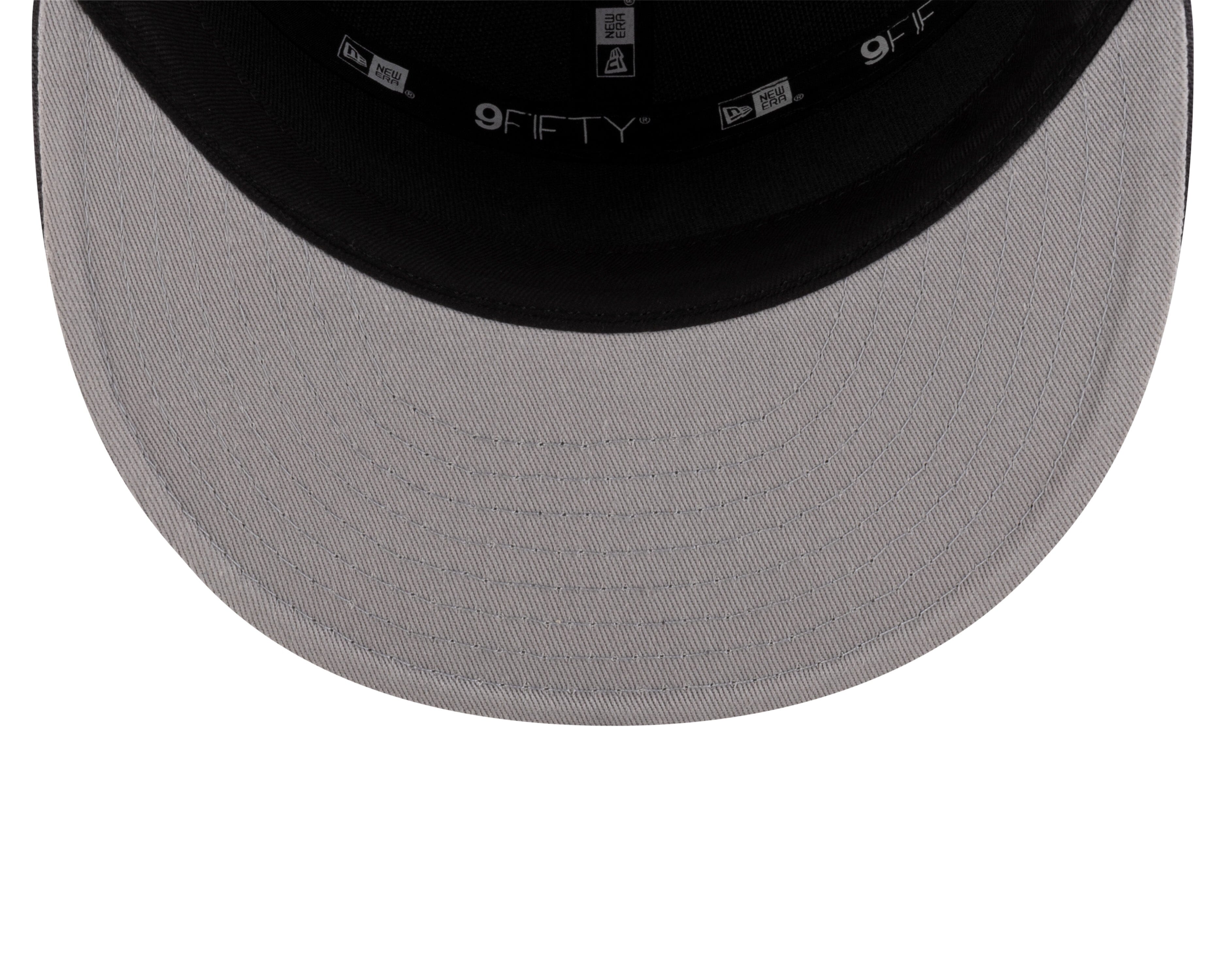 McLaren Racing F1 New Era 9Fifty Split Panel Flat Brim Hat - Stealth Black/Phantom Hats McLaren 