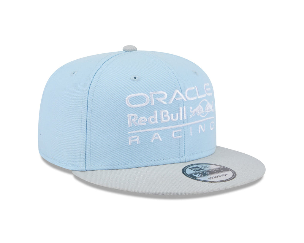 Red Bull Racing F1 New Era Kids 9fifty 2T Color Flat Brim Hat - Youth Navy/Light Blue Hats Red Bull Racing 