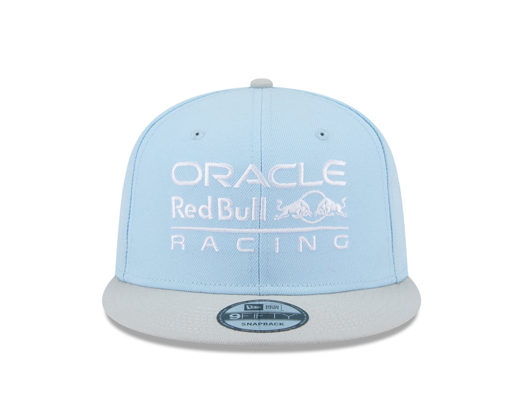 Red Bull Racing F1 New Era Kids 9fifty 2T Color Flat Brim Hat - Youth Navy/Light Blue Hats Red Bull Racing 