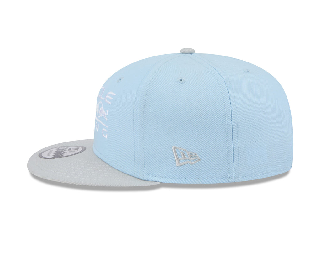 Red Bull Racing F1 New Era Kids 9fifty 2T Color Flat Brim Hat - Youth Navy/Light Blue Hats Red Bull Racing 