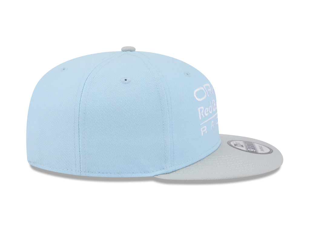 Red Bull Racing F1 New Era Kids 9fifty 2T Color Flat Brim Hat - Youth Navy/Light Blue Hats Red Bull Racing 