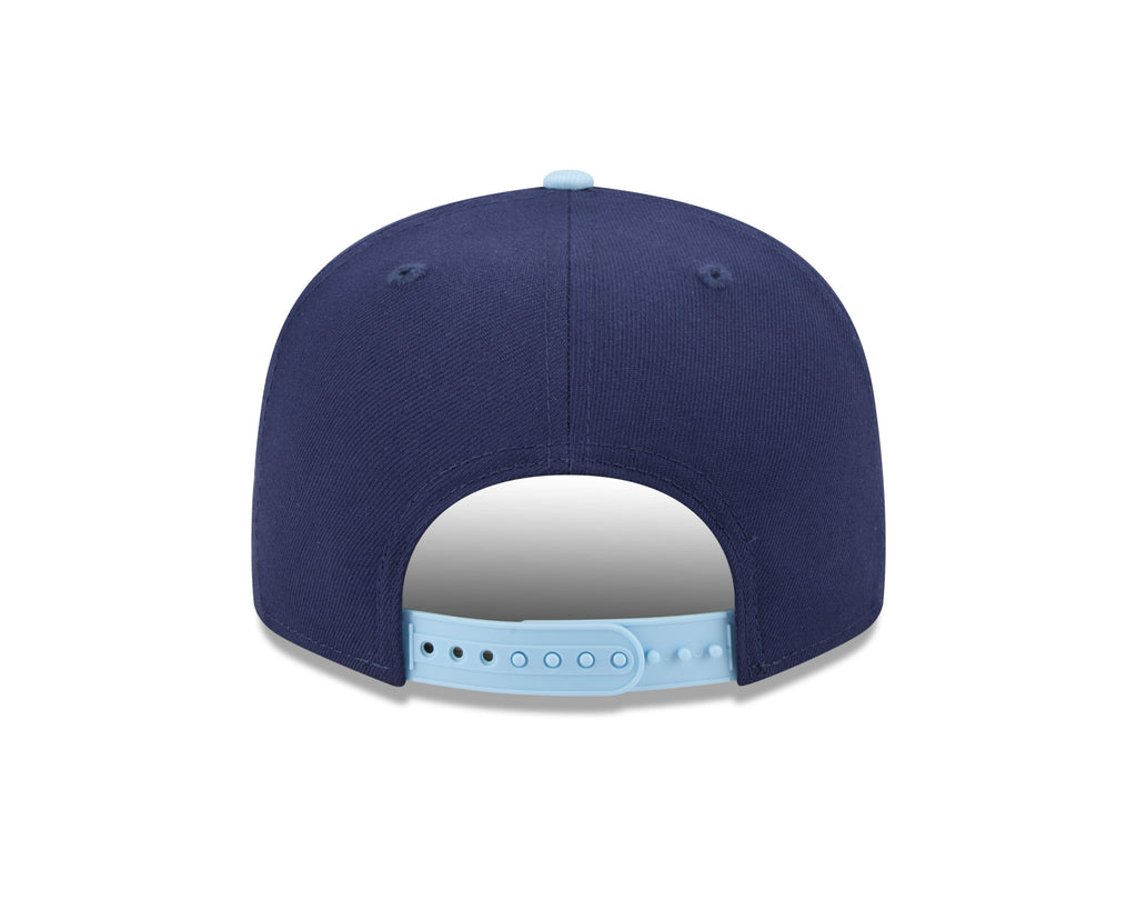 Red Bull Racing F1 New Era Kids 9fifty 2T Color Flat Brim Hat - Youth Navy/Light Blue Hats Red Bull Racing 