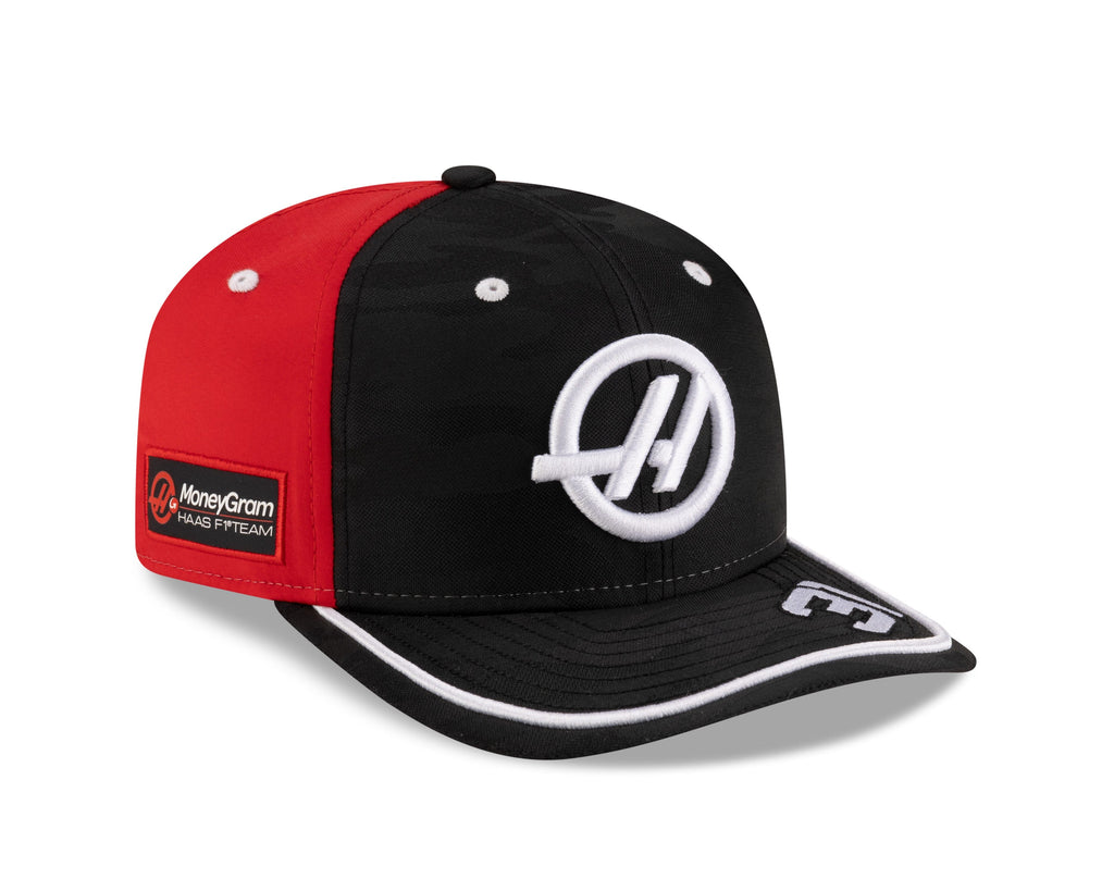 Haas Racing F1 New Era 9Seventy 2025 Esteban Ocon Team Hat - Black Hats Haas F1 Racing Team 