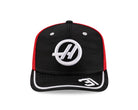 Haas Racing F1 New Era 9Seventy 2025 Esteban Ocon Team Hat - Black Hats Haas F1 Racing Team 