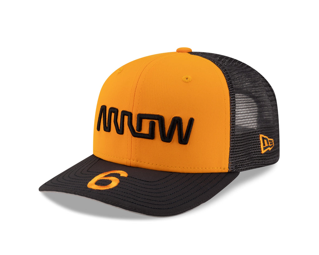 McLaren Indy Car Team New Era 9Seventy Nolan Siegel Hat - Papaya Hats McLaren Indy 