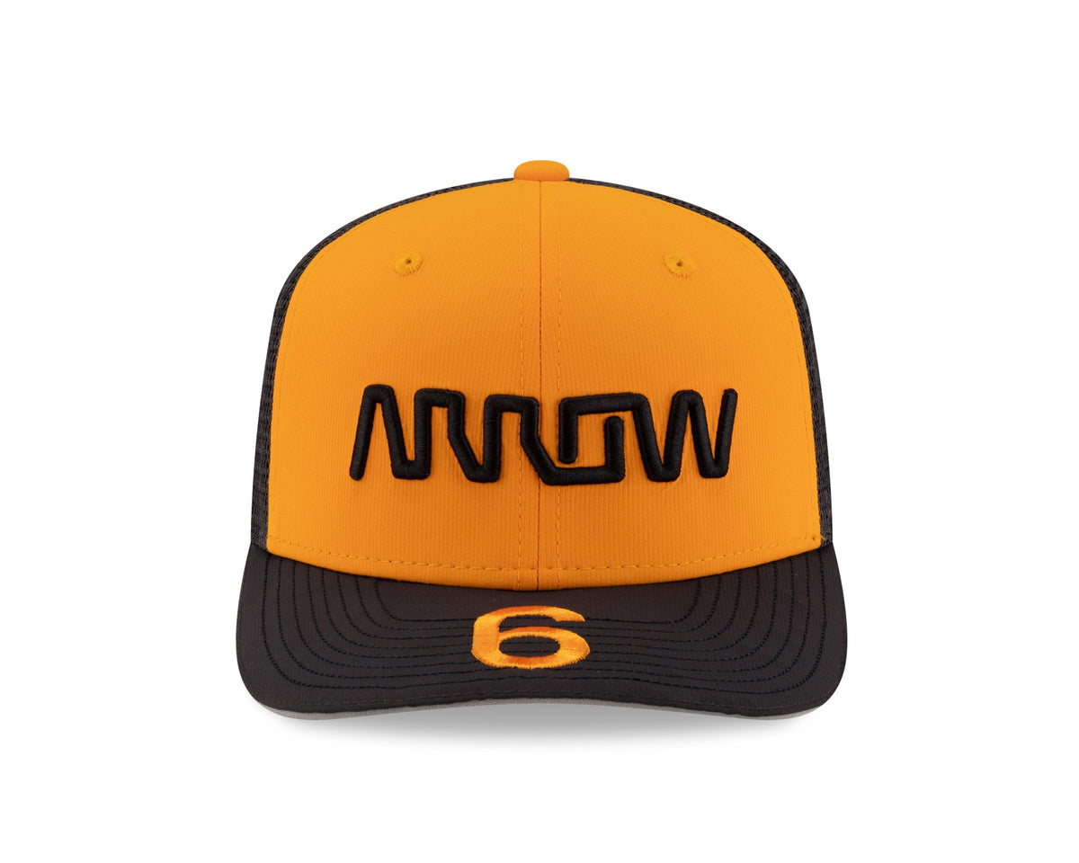 McLaren Indy Car Team New Era 9Seventy Nolan Siegel Hat - Papaya Hats McLaren Indy 