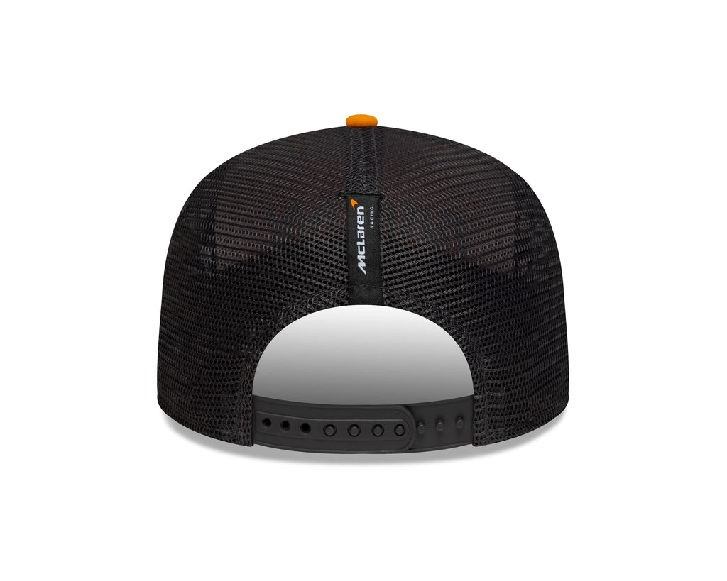 McLaren Indy Car Team New Era 9Fifty Trucker Hat - Papaya Hats McLaren Indy 
