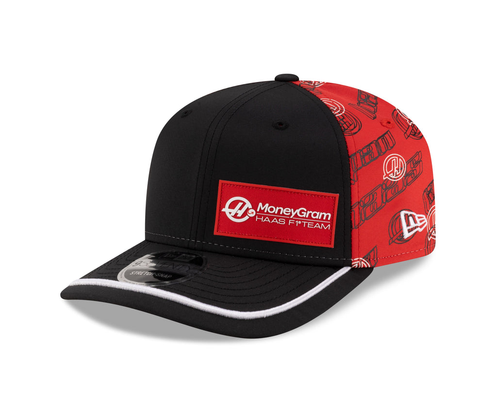 Haas Racing F1 New Era 9Seventy Special Edition Japan GP Hat - Black Hats Haas F1 Racing Team 