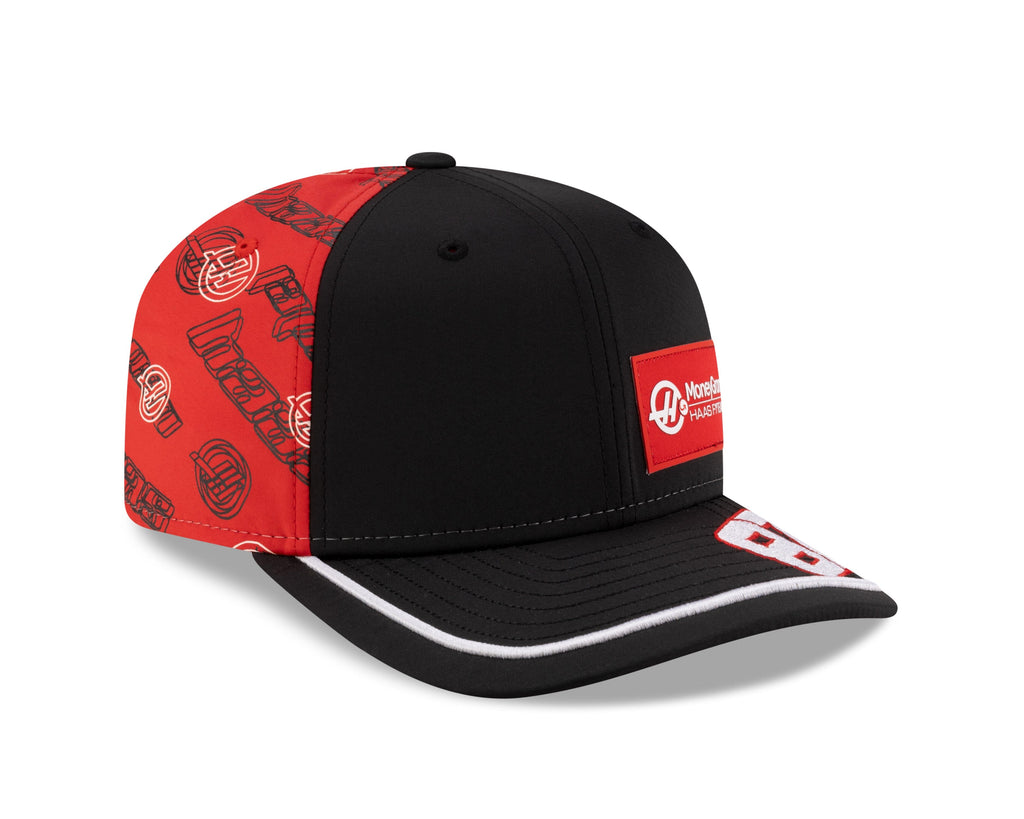 Haas Racing F1 New Era 9Seventy Special Edition Ollie Bearman Japan GP Hat - Black Hats Haas F1 Racing Team 