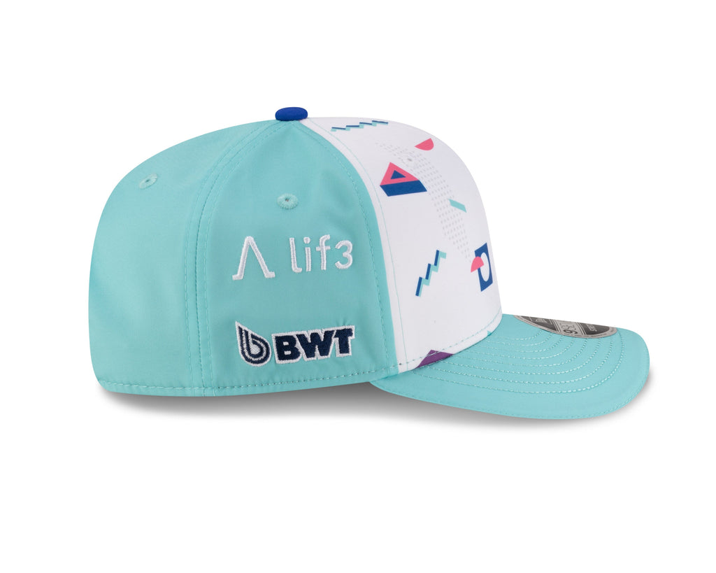 Alpine Racing F1 New Era 9Seventy Special Edition Pierre Gasly Miami GP Hat - White Hats Alpine 