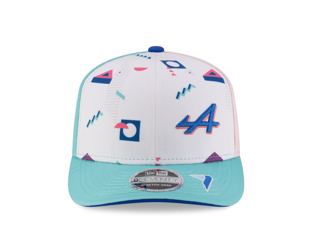 Alpine Racing F1 New Era 9Seventy Special Edition Jack Doohan Miami GP Hat - White Hats Alpine 