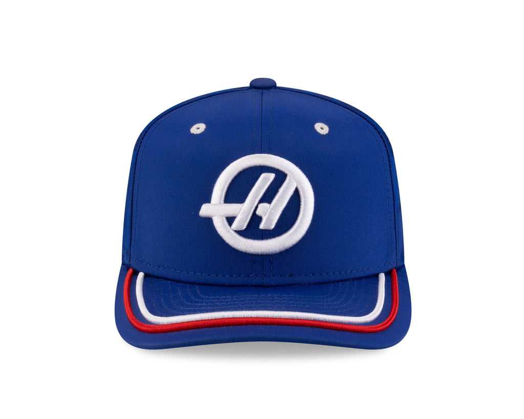 Haas Racing F1 New Era 9Seventy Special Edition Silverstone GP Hat - Blue Hats Haas F1 Racing Team 