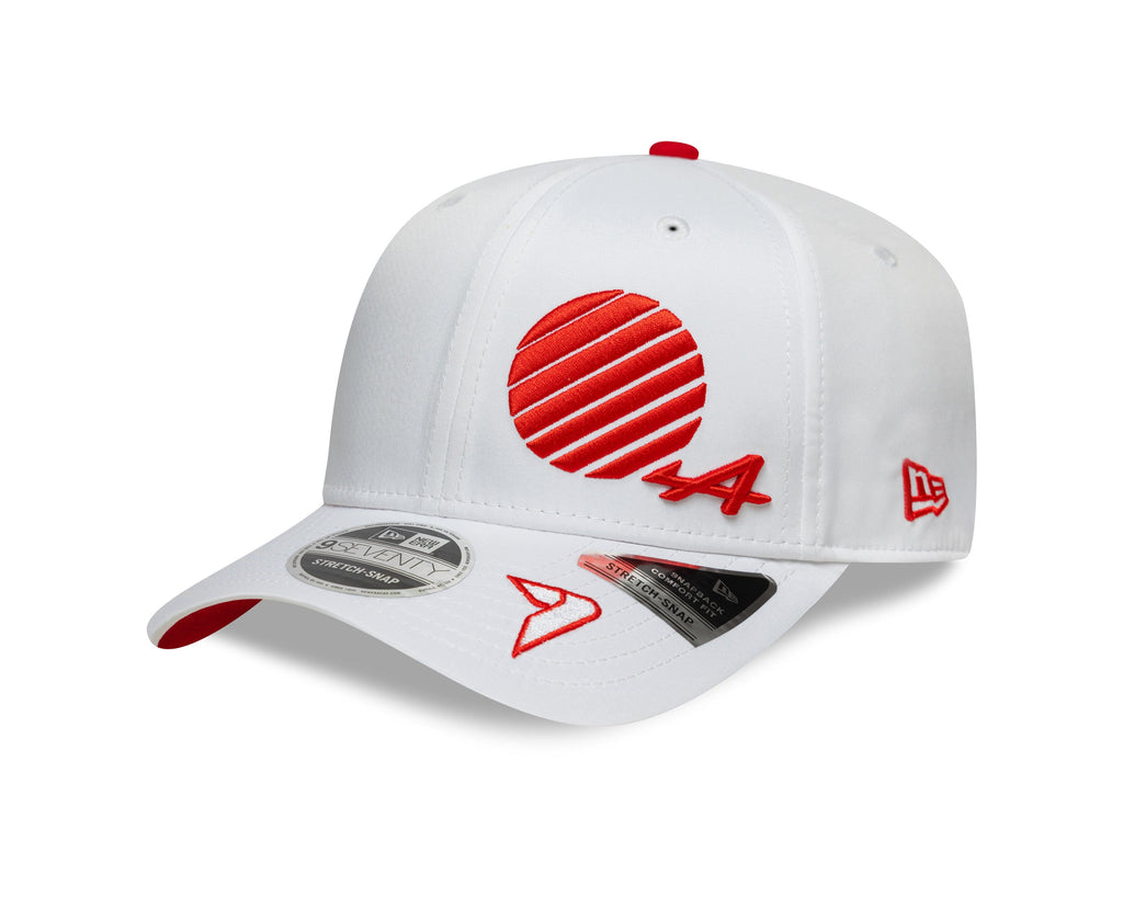 Alpine Racing F1 New Era 9Seventy Special Edition Jack Doohan Japan GP Hat - White Hats Alpine 