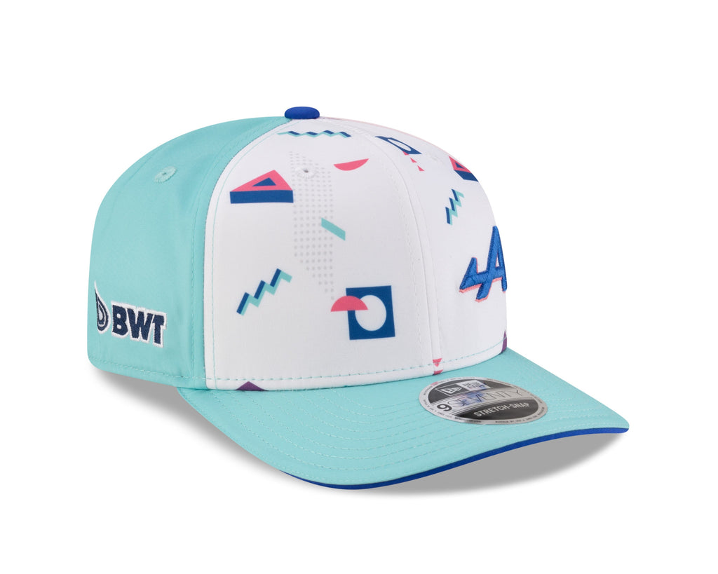 Alpine Racing F1 New Era 9Seventy Special Edition Miami GP Hat - White Hats Alpine 