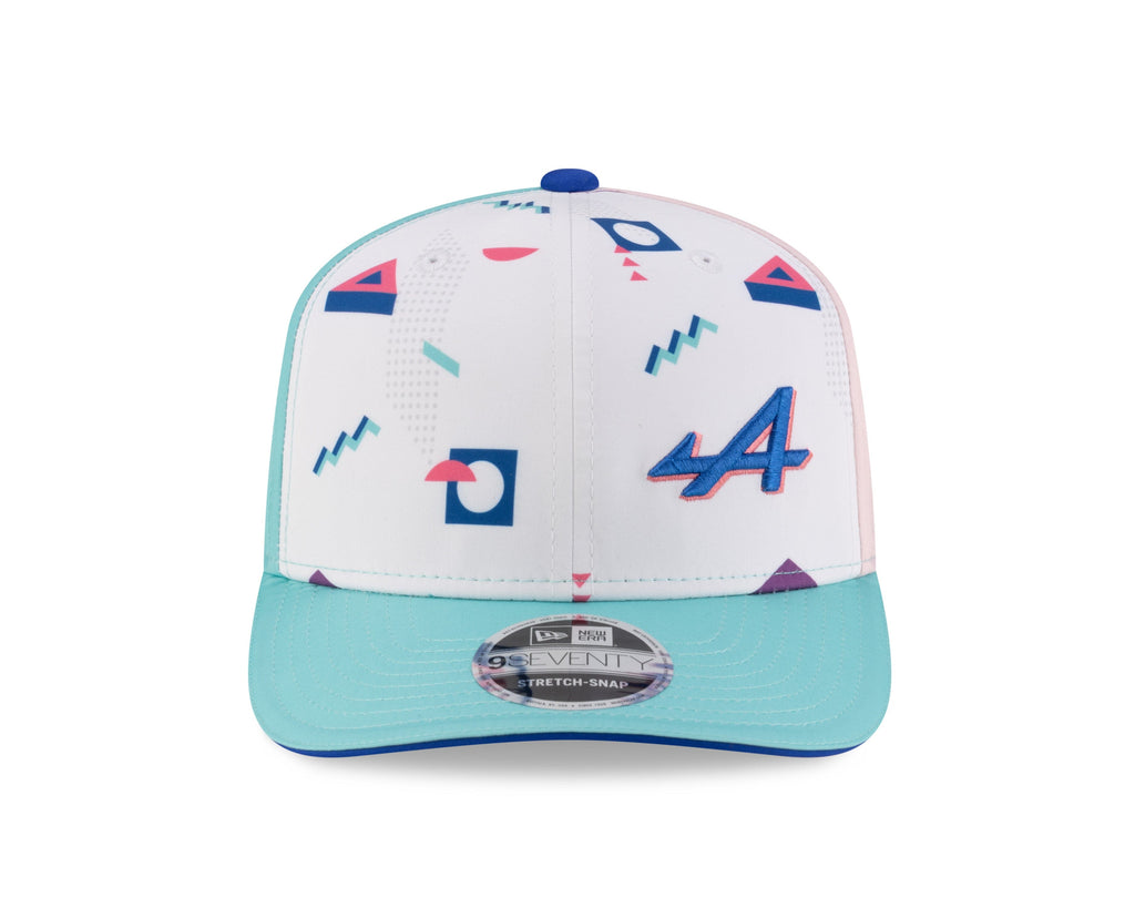 Alpine Racing F1 New Era 9Seventy Special Edition Miami GP Hat - White Hats Alpine 