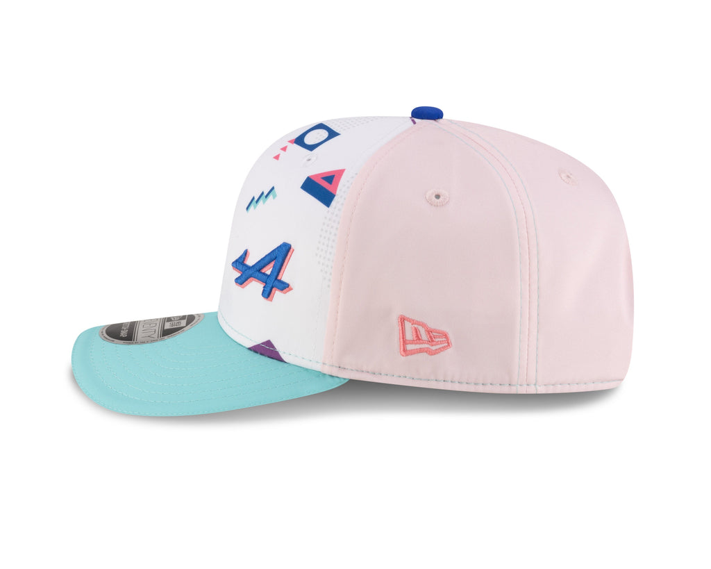 Alpine Racing F1 New Era 9Seventy Special Edition Miami GP Hat - White Hats Alpine 