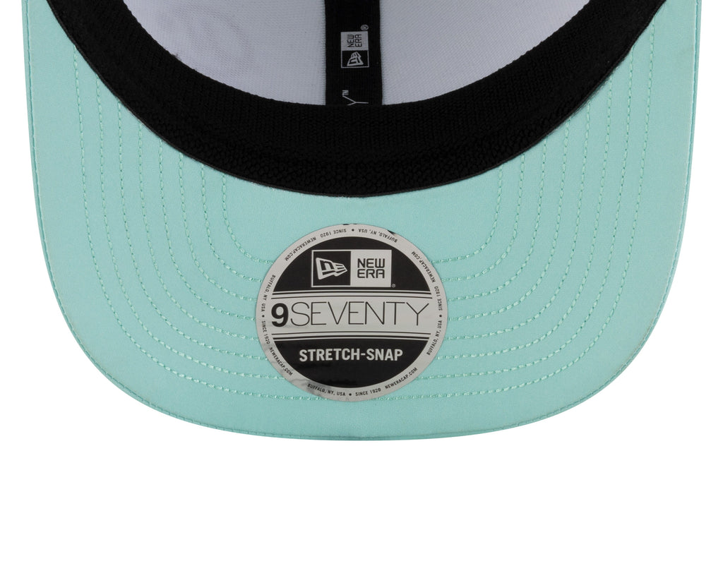Haas Racing F1 New Era 9Seventy Special Edition Esteban Ocon Miami GP Hat - Mint Blue Hats Haas F1 Racing Team 