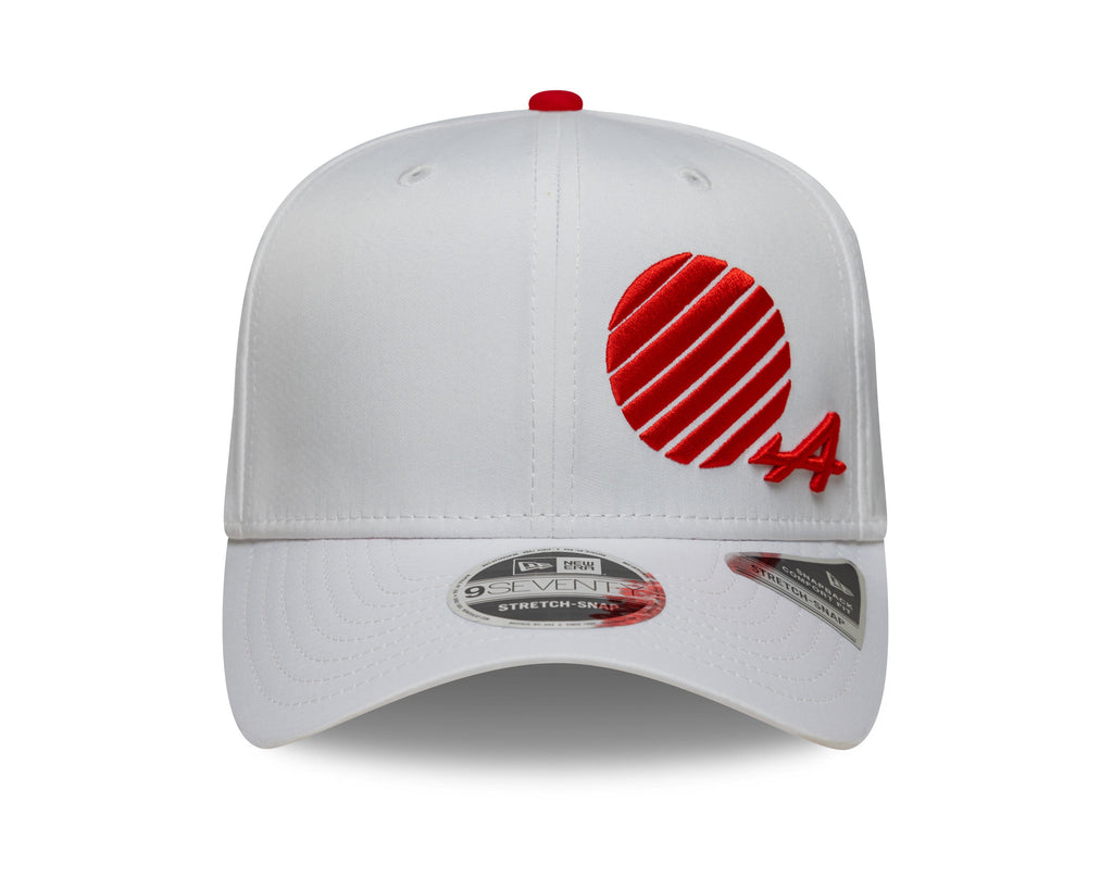 Alpine Racing F1 New Era 9Seventy Special Edition Japan GP Hat - White Hats Alpine 