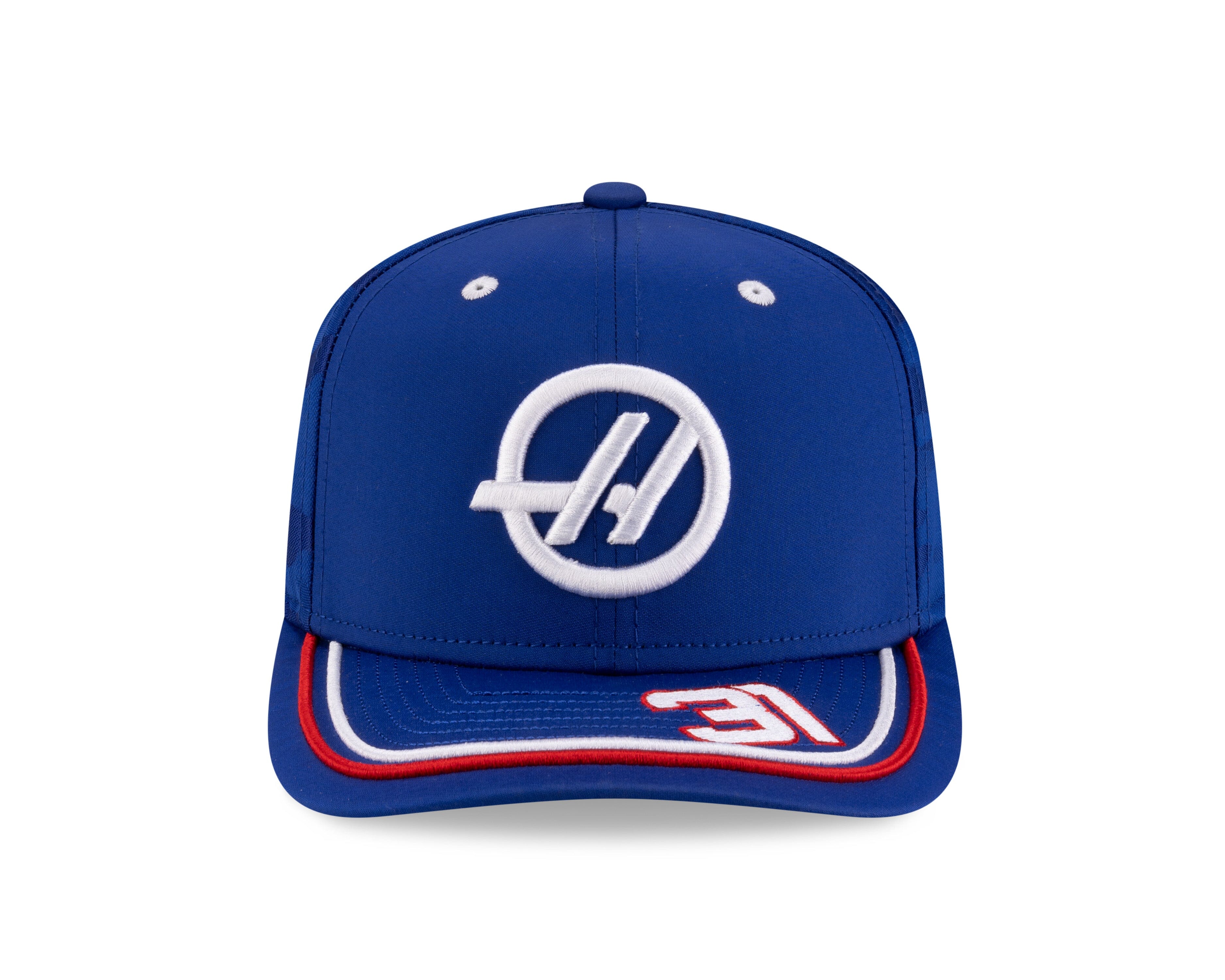 Haas Racing F1 New Era 9Seventy Special Edition Esteban Ocon Silverstone GP Hat - Blue Hats Haas F1 Racing Team 