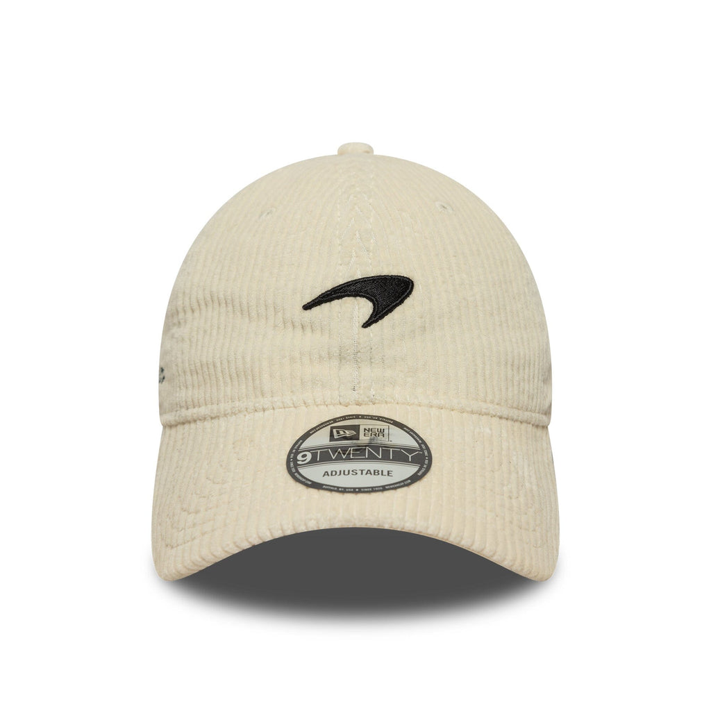 McLaren Racing F1 New Era 9Twenty Corduroy Hat - Beige Hats McLaren-Castore 