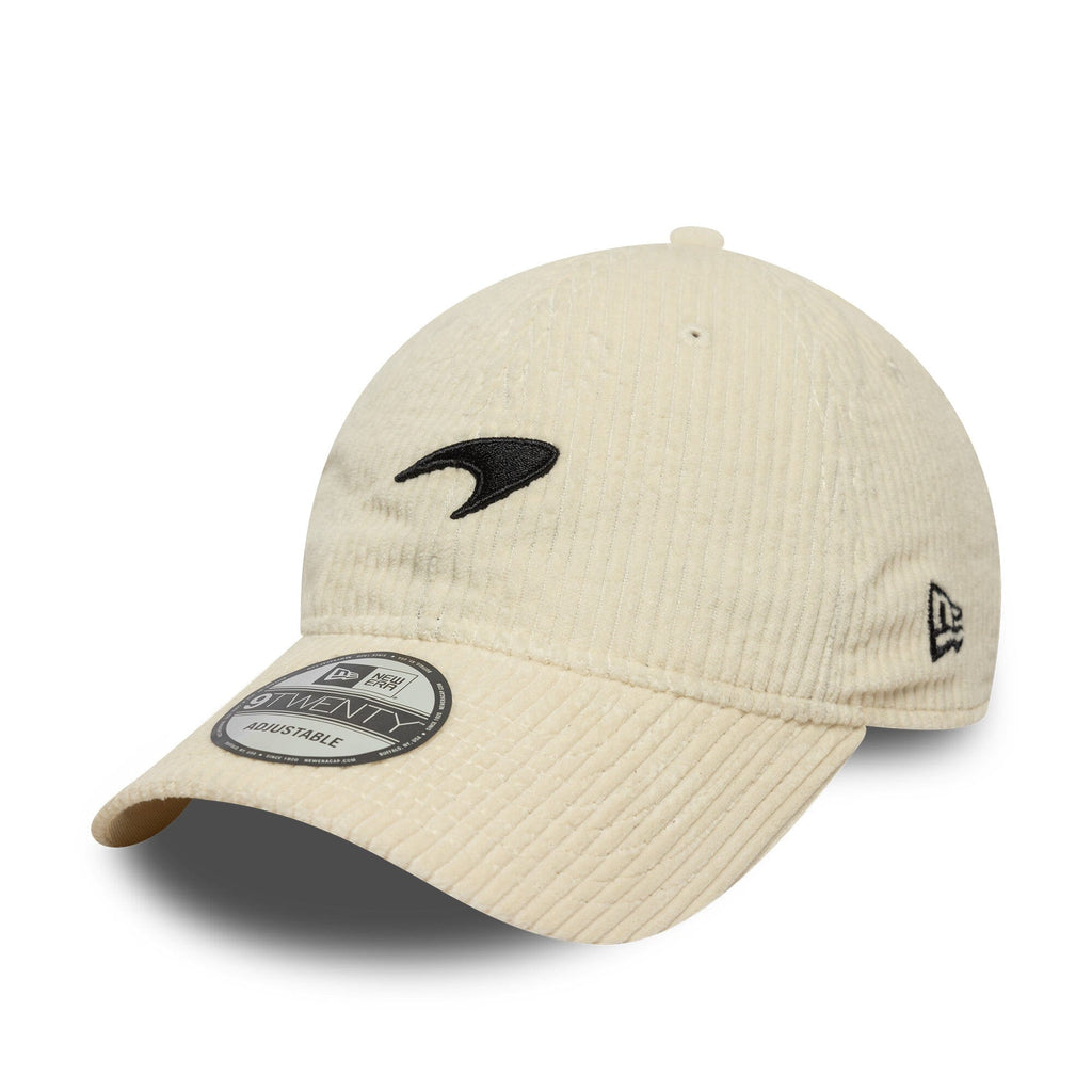 McLaren Racing F1 New Era 9Twenty Corduroy Hat - Beige Hats McLaren-Castore 