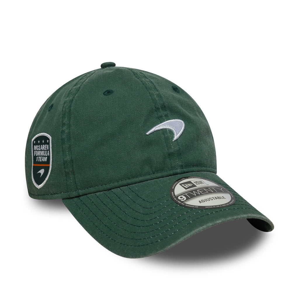 McLaren Racing F1 New Era 9Twenty Washed Hat - Green Hats McLaren-Castore 