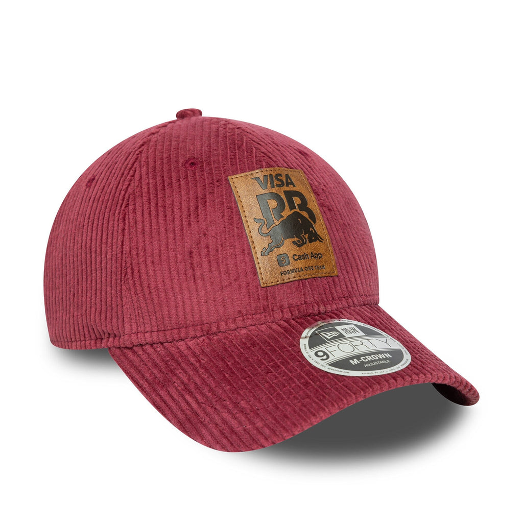Visa Cash App RB F1 New Era 9Forty Corduroy Hat - Red Hats Visa Cash App RB 