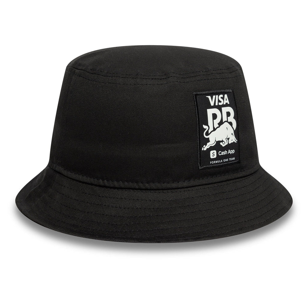 Visa Cash App RB F1 New Era Seasonal Tapered Bucket Hat - Black Hats Visa Cash App RB 