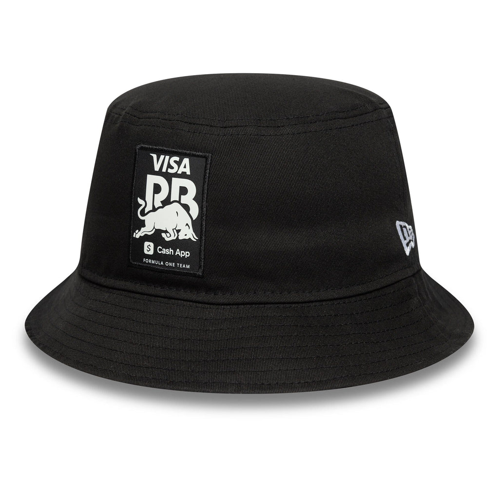 Visa Cash App RB F1 New Era Seasonal Tapered Bucket Hat - Black Hats Visa Cash App RB 