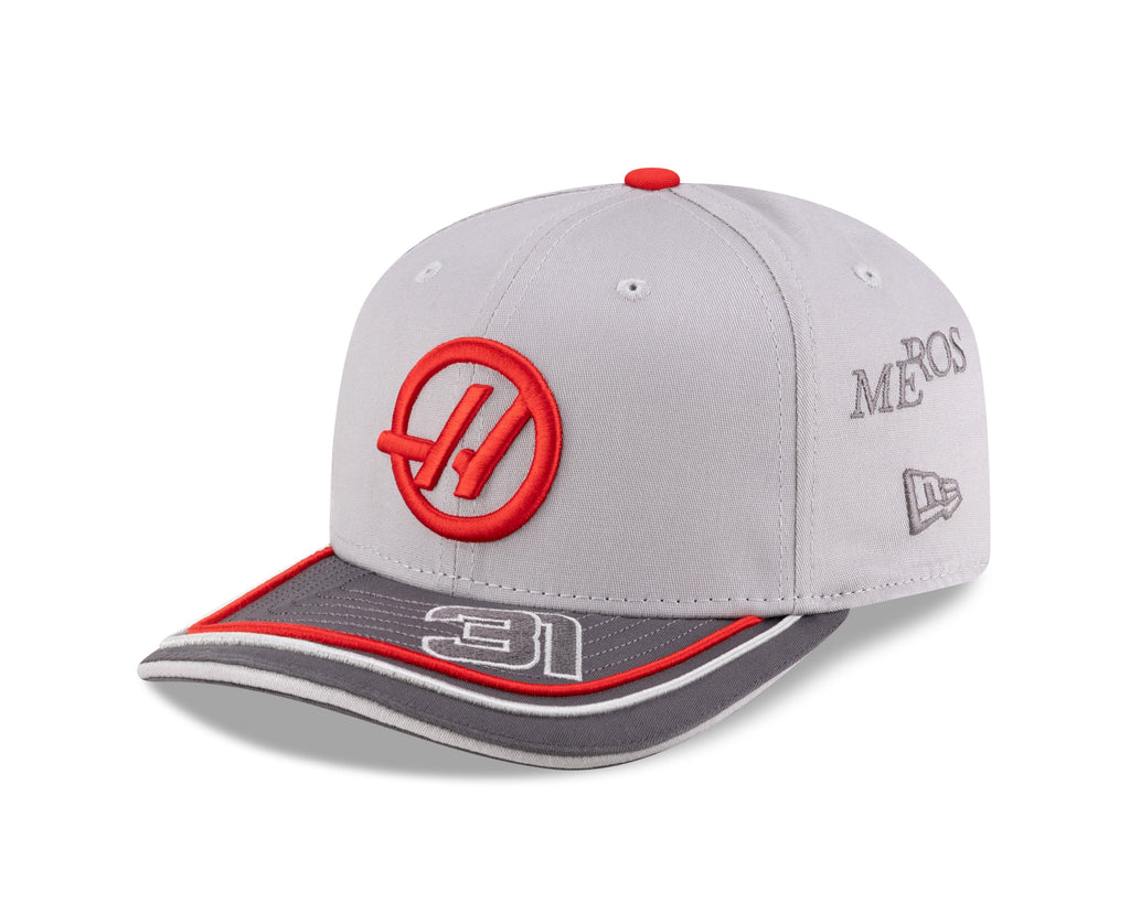 Haas Racing F1 New Era 9Seventy Special Edition Esteban Ocon 200th Race Montreal GP Hat - Gray Hats Haas F1 Racing Team 