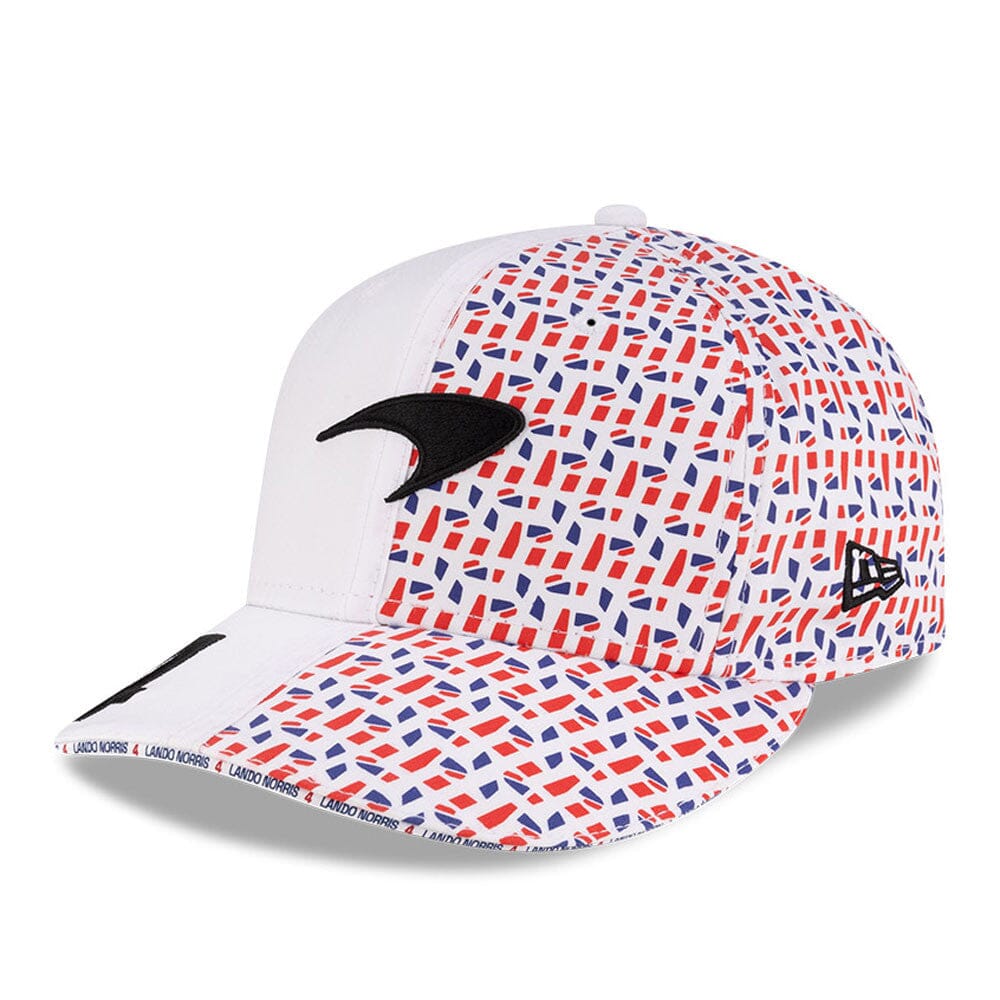 McLaren Racing F1 New Era 9Fifty Special Edition Silverstone GP Lando Norris Hat - White Hats McLaren 