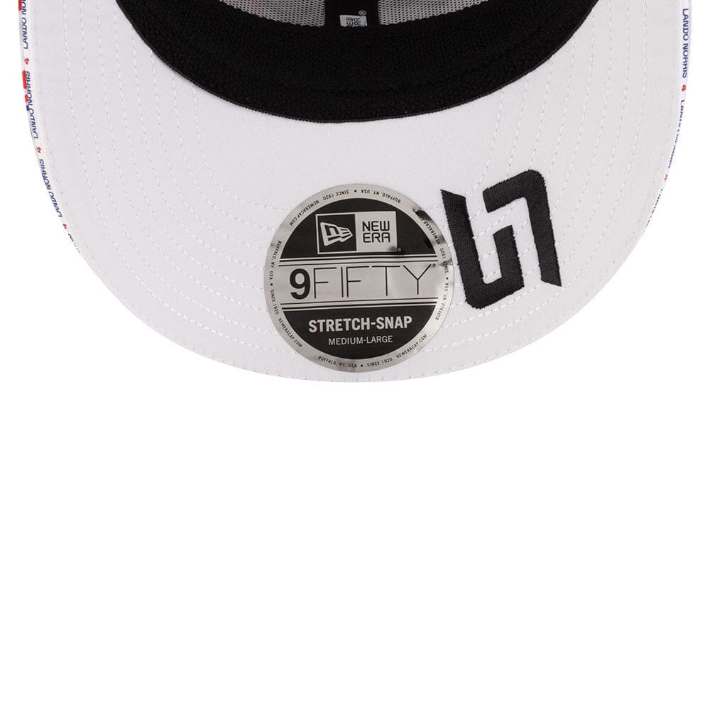 McLaren Racing F1 New Era 9Fifty Special Edition Silverstone GP Lando Norris Hat - White Hats McLaren 