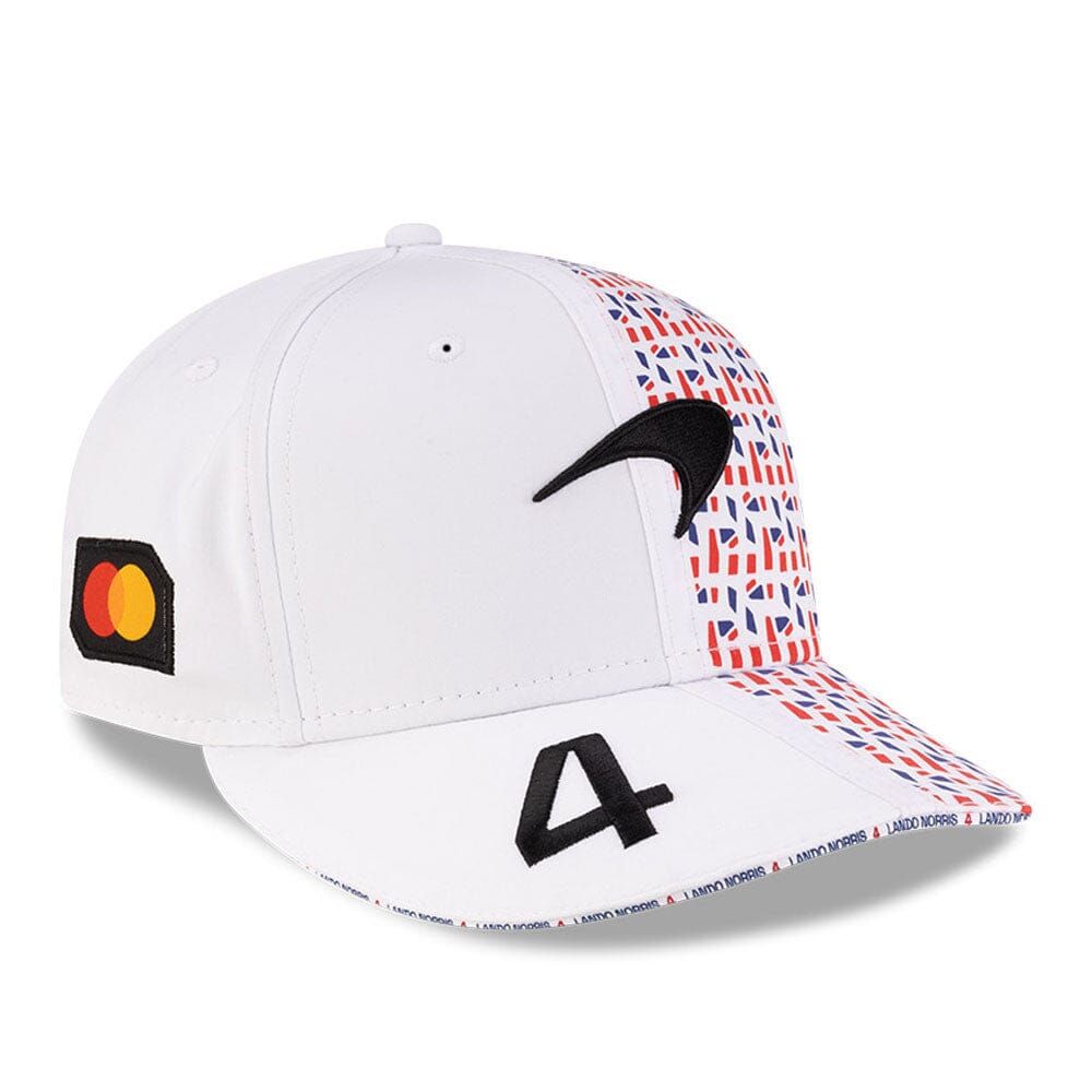 McLaren Racing F1 New Era 9Fifty Special Edition Silverstone GP Lando Norris Hat - White Hats McLaren 