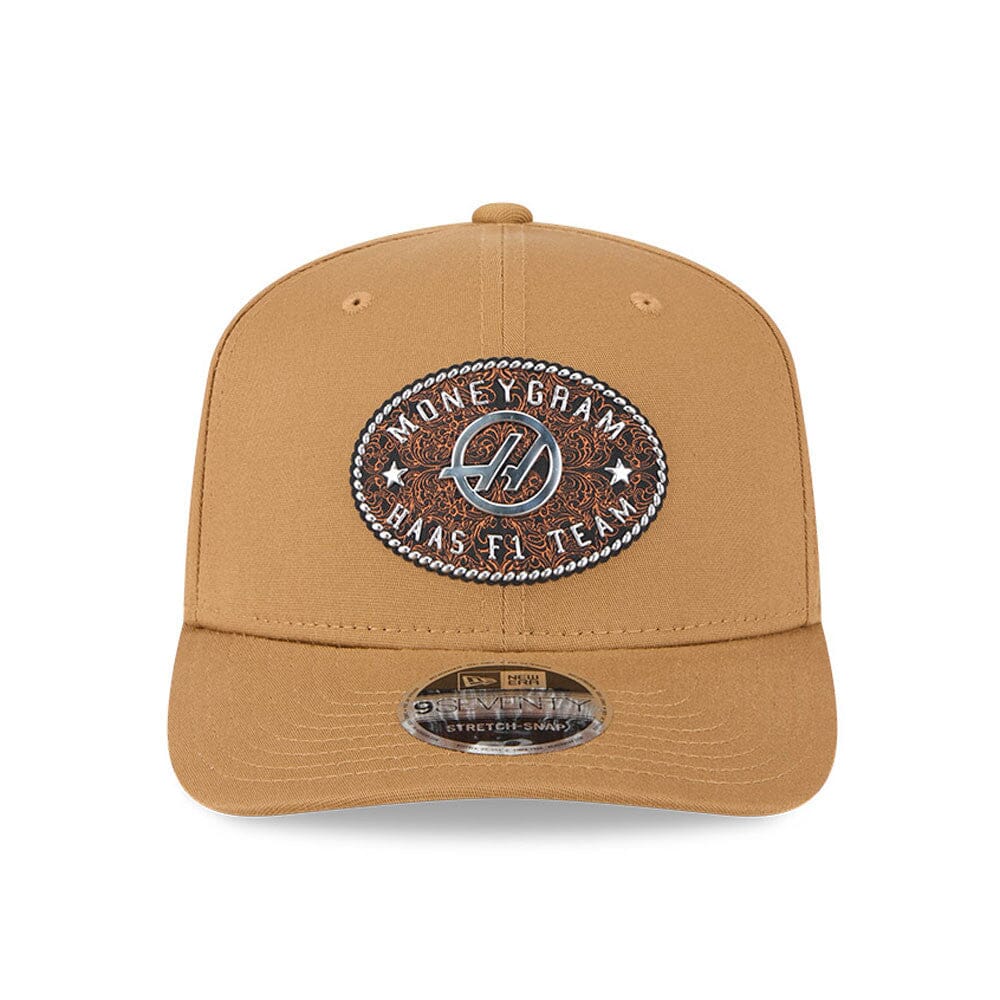 Haas Racing F1 New Era 9Seventy Special Edition Austin GP Hat - Brown Hats Haas F1 Racing Team 