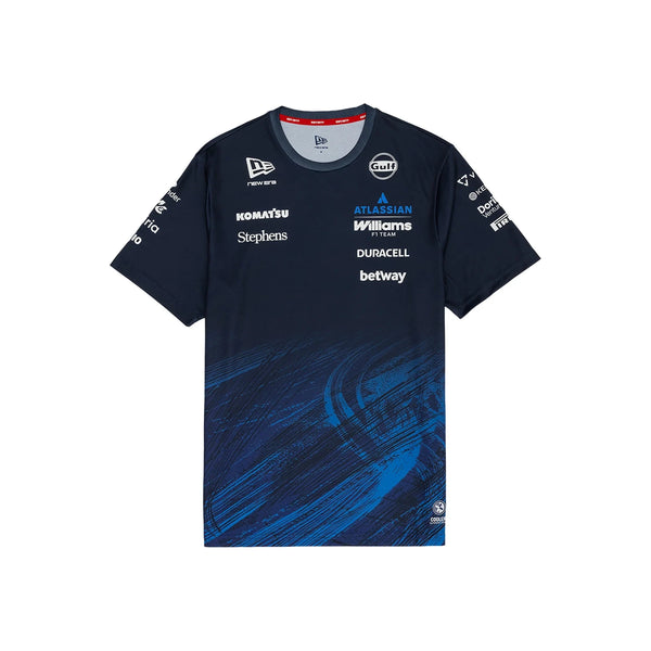 【新品】 WILLIAMS F1 TEAM ワークシャツ Williams Racing F1 2026 Men's Team T-Shirt - Navy – CMC Motorsports®