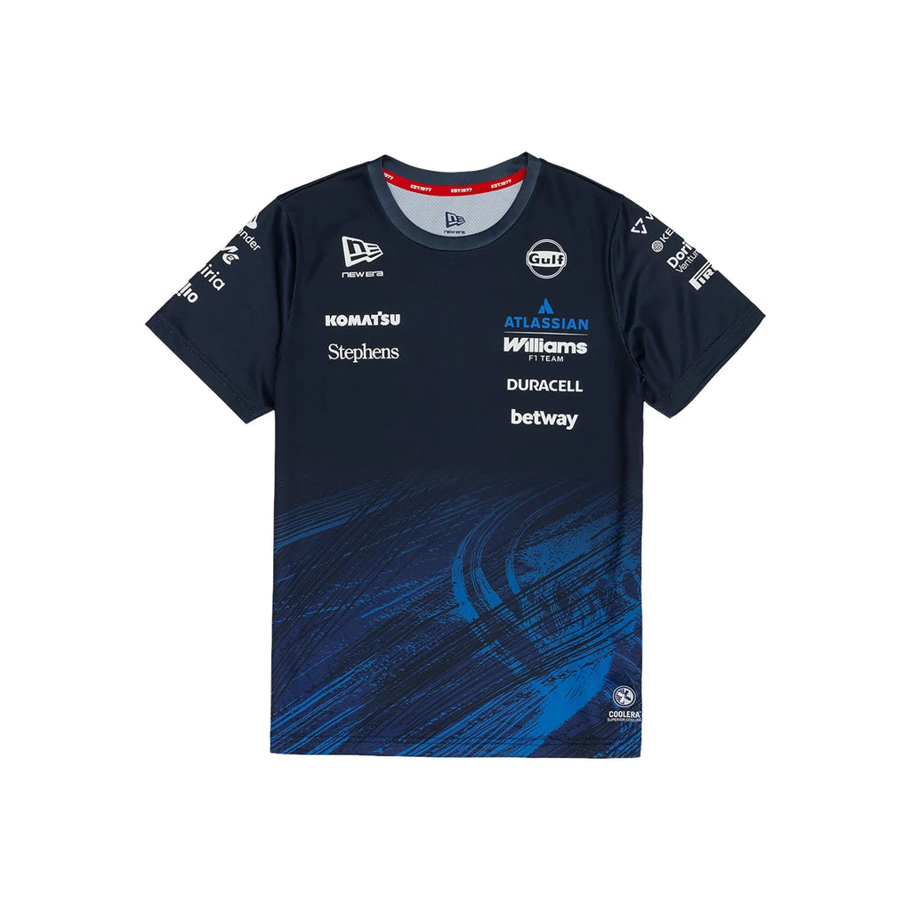 Williams Racing F1 2026 Women's Team T-Shirt - Navy T-shirts Williams Racing 