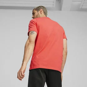 Mercedes Benz AMG Puma Large Logo T-Shirt - Black/White/Red T-shirts Mercedes AMG Petronas 