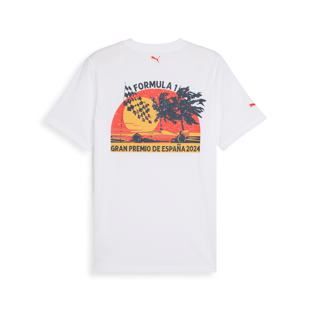 Formula 1 Tech Men's Limited Edition Barcelona GP T-Shirt - White T-shirts Formula 1 