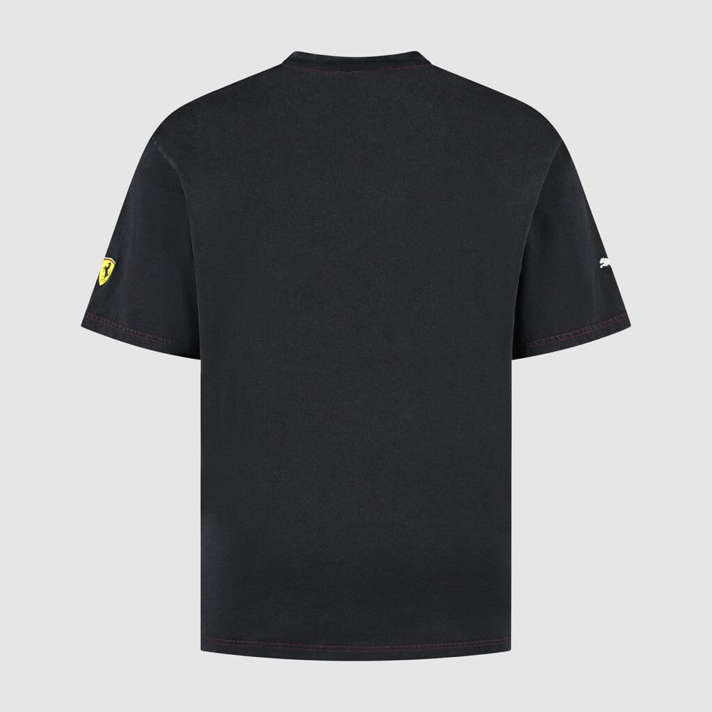 Scuderia Ferrari F1 Puma SF T-Shirt - Black/Gray T-shirts Scuderia Ferrari 