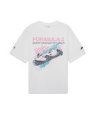 Formula 1 Tech Collection F1 Miami GP T-Shirt - Puma Black/White T-shirts Formula 1 S White 