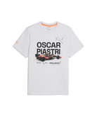 McLaren F1 Oscar Piastri Driver T-Shirt - Puma Black/Papaya T-shirts McLaren XS White 