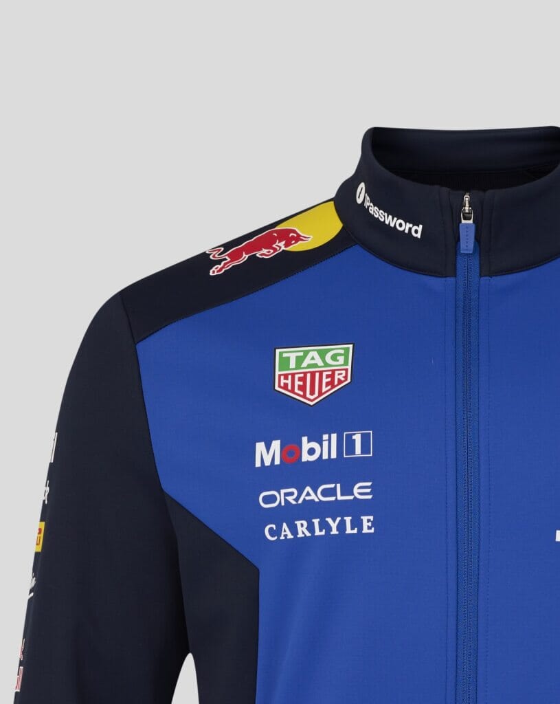 Red Bull Racing F1 2026 Team Softshell Jacket - Blue/Navy Jackets Red Bull Racing 