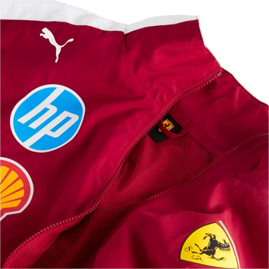 Scuderia Ferrari F1 2025 Team T7 Oversized Jacket - Dark Cherry Jackets Scuderia Ferrari 