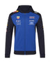 Red Bull Racing F1 2026 Team Full Zip Hooded Sweatshirt- Blue/Navy Hoodies Red Bull Racing 