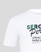 Red Bull Racing F1 Sergio "Checo" Perez Flag T-Shirt - White/Navy T-shirts Red Bull Racing 